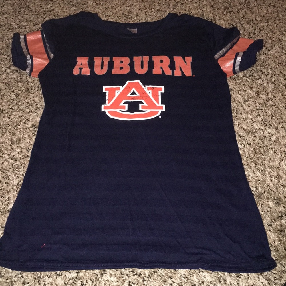Auburn burn out T-shirt